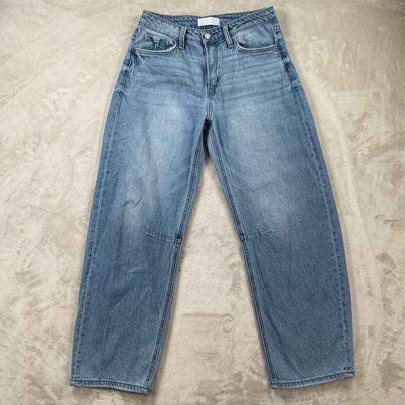 Vervet Blue Denim - Vervet Blue Women Mid Rise Kate Barrel Jeans Light Wash Blue Size 27